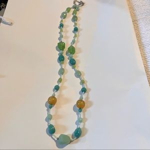 Multicolored Stone Necklace
